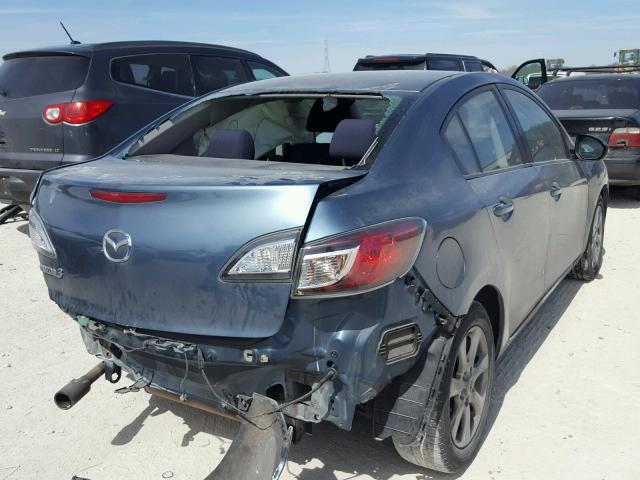 JM1BL1SF7A1127122 - 2010 MAZDA 3 I BLUE photo 4