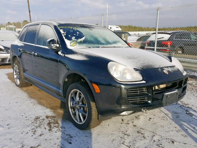 WP1AB29P76LA69624 - 2006 PORSCHE CAYENNE S BLACK photo 1