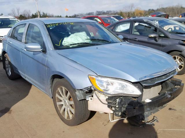 1C3CCBBB9CN211000 - 2012 CHRYSLER 200 TOURIN BLUE photo 1