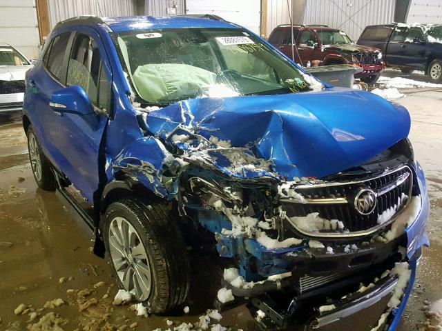 KL4CJESB6JB594504 - 2018 BUICK ENCORE PRE BLUE photo 1