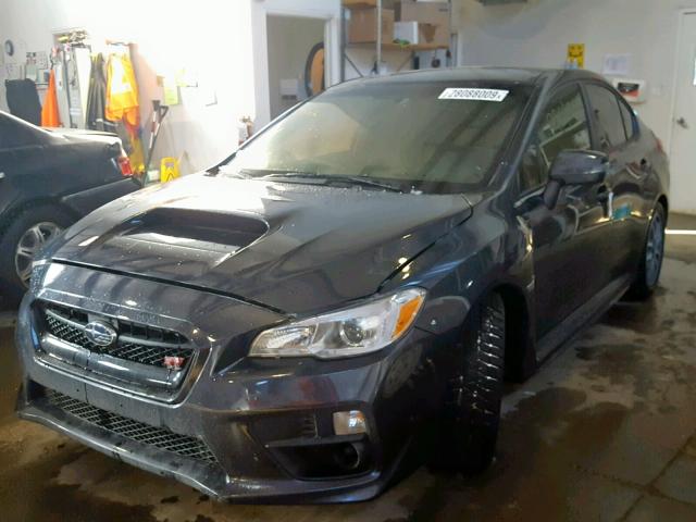 JF1VA2P64G9814270 - 2016 SUBARU WRX STI BLUE photo 2