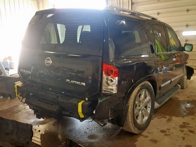 5N1AA0NE1EN602966 - 2014 NISSAN ARMADA PLA BLACK photo 4