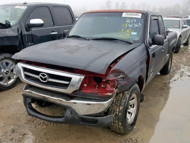 4F4YR46V23TM07721 - 2003 MAZDA B3000 CAB BLACK photo 2