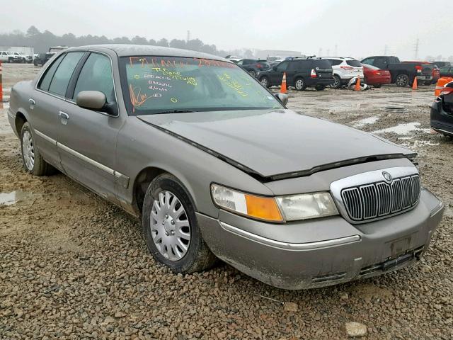 2MEFM74W8YX604445 - 2000 MERCURY GRAND MARQ GRAY photo 1