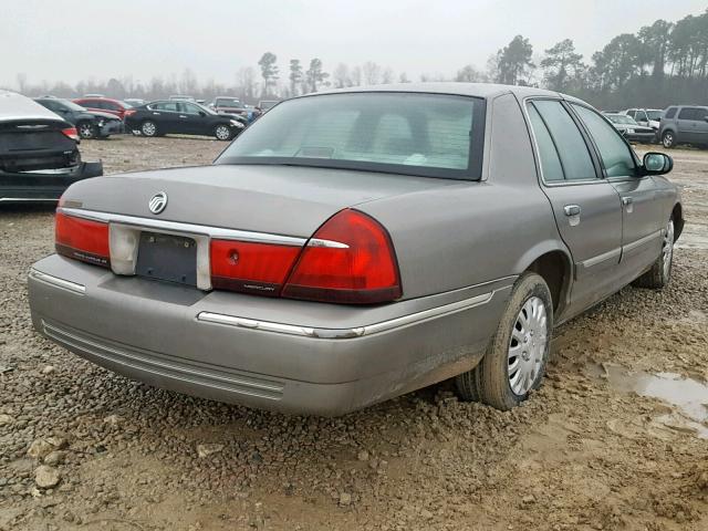 2MEFM74W8YX604445 - 2000 MERCURY GRAND MARQ GRAY photo 4