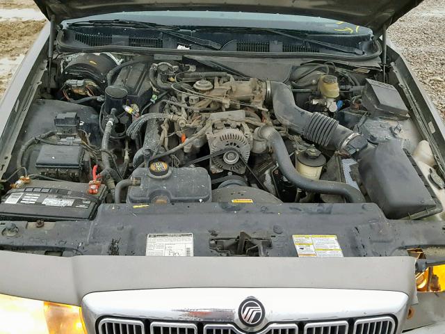 2MEFM74W8YX604445 - 2000 MERCURY GRAND MARQ GRAY photo 7