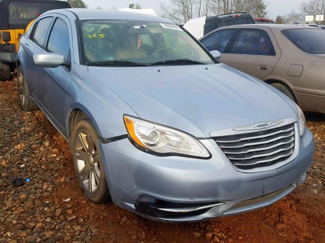 1C3CCBBBXDN522131 - 2013 CHRYSLER 200 TOURIN SILVER photo 1