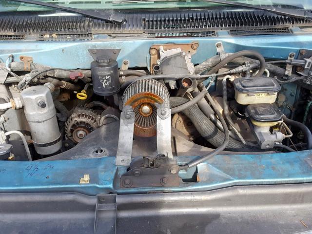 1GKEL19W4SB544586 - 1995 GMC SAFARI XT BLUE photo 7