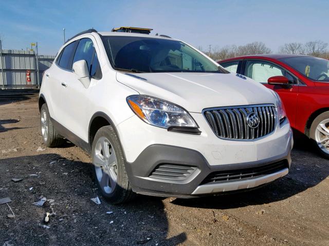 KL4CJASB3GB678023 - 2016 BUICK ENCORE WHITE photo 1