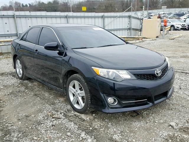 4T1BF1FKXDU245307 - 2013 TOYOTA CAMRY L BLACK photo 1