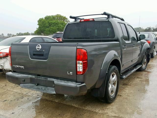 1N6AD07U58C407448 - 2008 NISSAN FRONTIER C GRAY photo 4