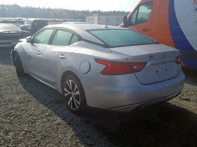 1N4AA6AP2HC394181 - 2017 NISSAN MAXIMA 3.5 SILVER photo 3