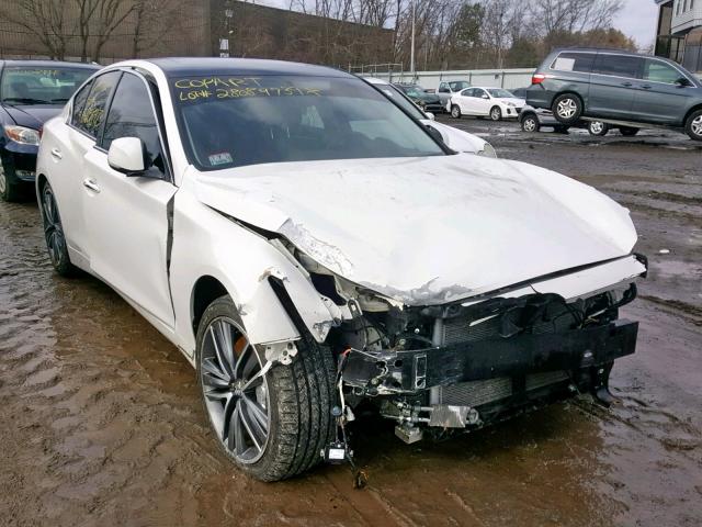 JN1BV7AR7EM704974 - 2014 INFINITI Q50 BASE WHITE photo 1