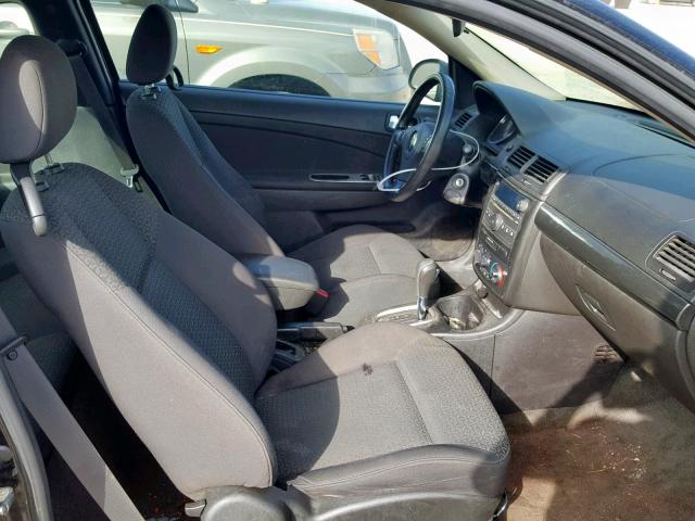 1G2AL15F577361163 - 2007 PONTIAC G5 BLACK photo 5