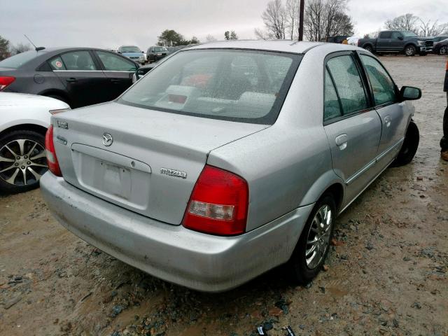 JM1BJ2222Y0203192 - 2000 MAZDA PROTEGE DX SILVER photo 4