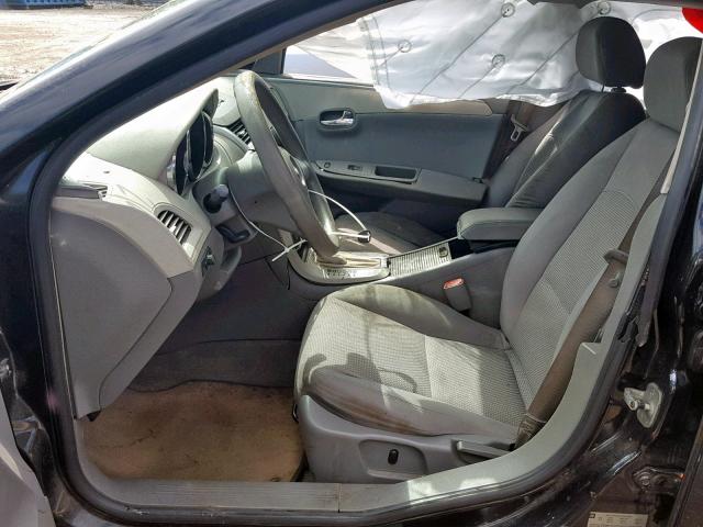 1G1ZG57B78F181591 - 2008 CHEVROLET MALIBU LS BLACK photo 5