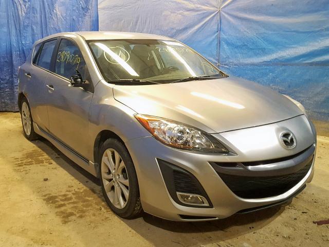 JM1BL1H55A1229386 - 2010 MAZDA 3 S SILVER photo 1