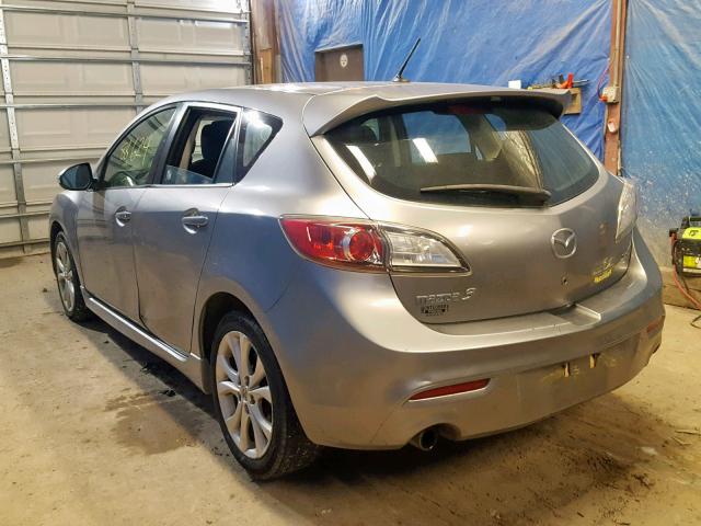 JM1BL1H55A1229386 - 2010 MAZDA 3 S SILVER photo 3