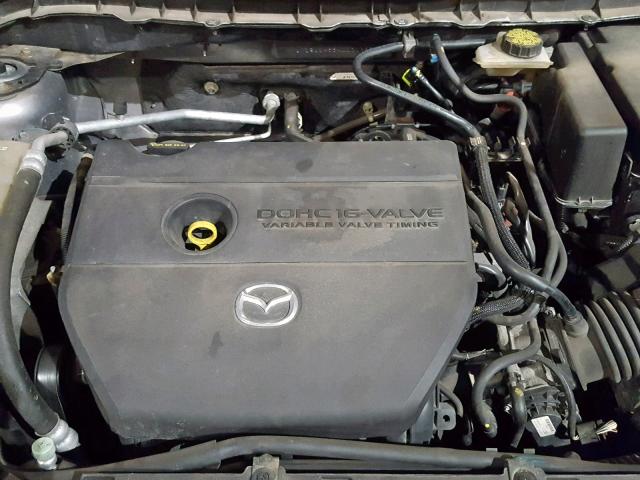 JM1BL1H55A1229386 - 2010 MAZDA 3 S SILVER photo 7