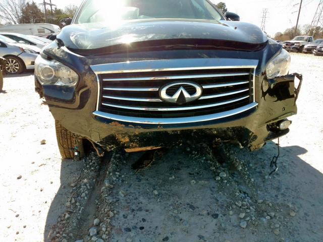 5N1AL0MN2FC506420 - 2015 INFINITI QX60 BLACK photo 9