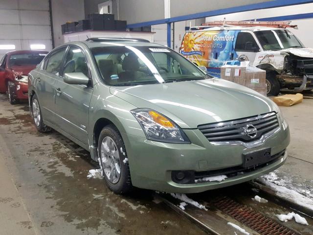 1N4CL21E47C237986 - 2007 NISSAN ALTIMA HYB GREEN photo 1