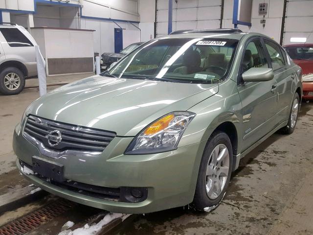 1N4CL21E47C237986 - 2007 NISSAN ALTIMA HYB GREEN photo 2