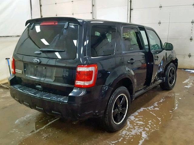 1FMCU9D74BKB83631 - 2011 FORD ESCAPE XLT BLACK photo 4