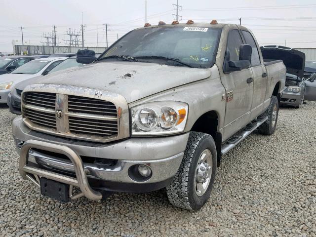 3D7MX38A08G175843 - 2008 DODGE RAM 3500 S SILVER photo 2