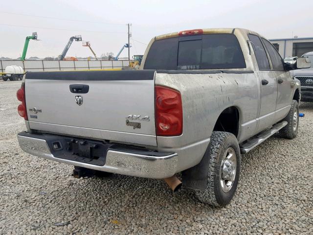 3D7MX38A08G175843 - 2008 DODGE RAM 3500 S SILVER photo 4