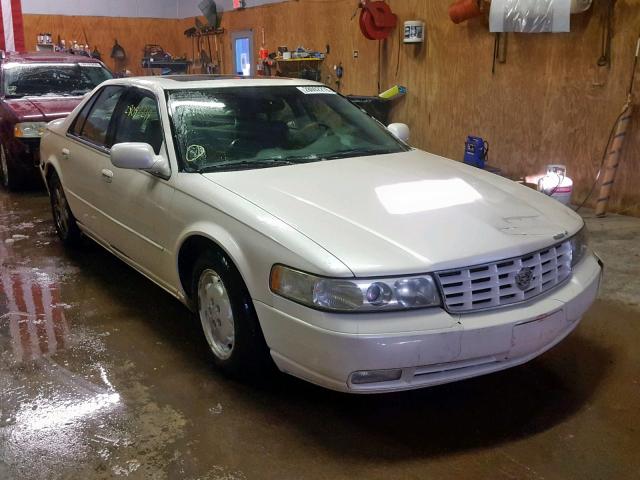 1G6KY549X2U185227 - 2002 CADILLAC SEVILLE ST WHITE photo 1