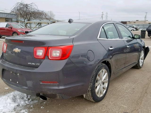 1G11H5SA4DF248859 - 2013 CHEVROLET MALIBU LTZ BLACK photo 4