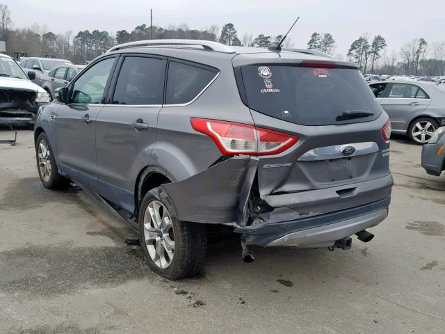 1FMCU0J96EUD48590 - 2014 FORD ESCAPE TIT GRAY photo 3