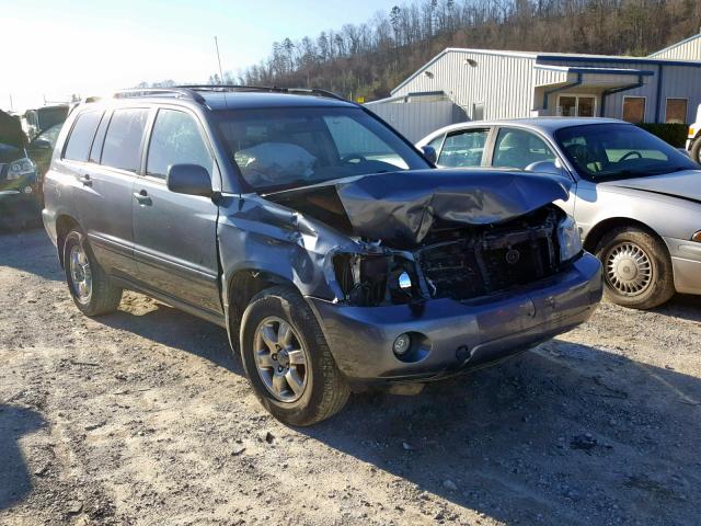 JTEHP21A170230511 - 2007 TOYOTA HIGHLANDER BLUE photo 1