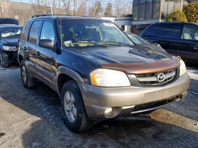 4F2YZ94134KM20328 - 2004 MAZDA TRIBUTE LX BLACK photo 1