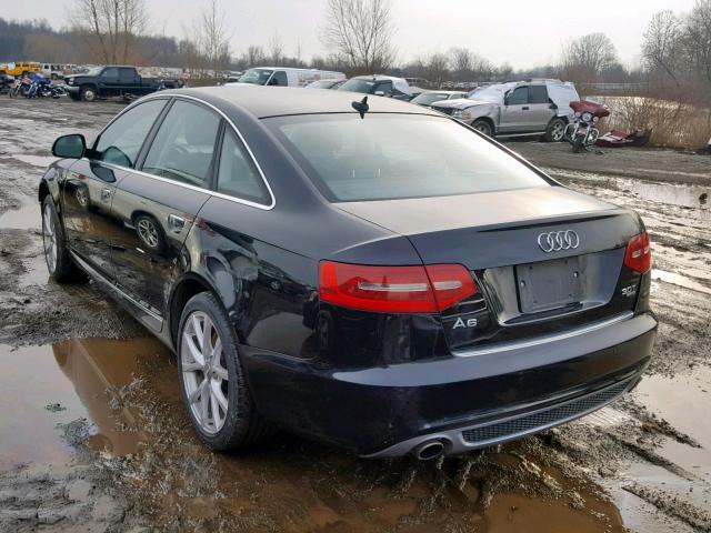 WAUFGAFB2BN009452 - 2011 AUDI A6 PREMIUM BLACK photo 3