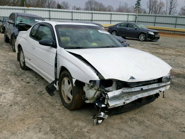 2G1WX12K1Y9252957 - 2000 CHEVROLET MONTE CARL WHITE photo 1