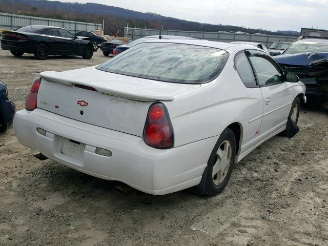 2G1WX12K1Y9252957 - 2000 CHEVROLET MONTE CARL WHITE photo 4