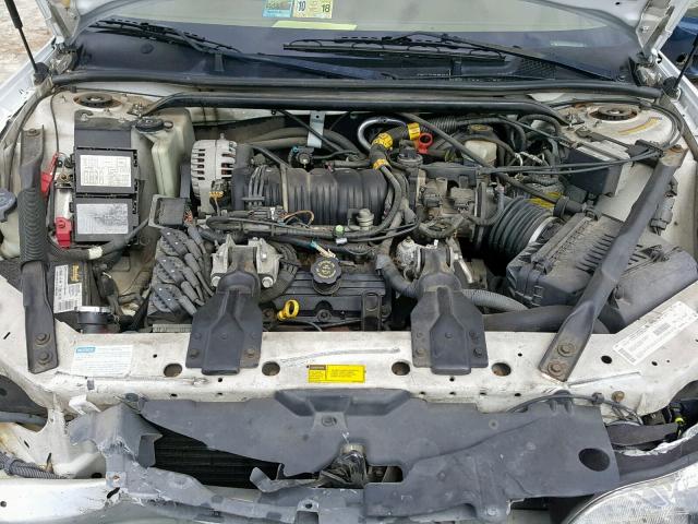 2G1WX12K1Y9252957 - 2000 CHEVROLET MONTE CARL WHITE photo 7