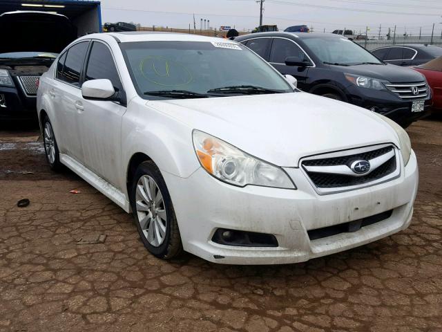 4S3BMDK6XB2236085 - 2011 SUBARU LEGACY 3.6 WHITE photo 1