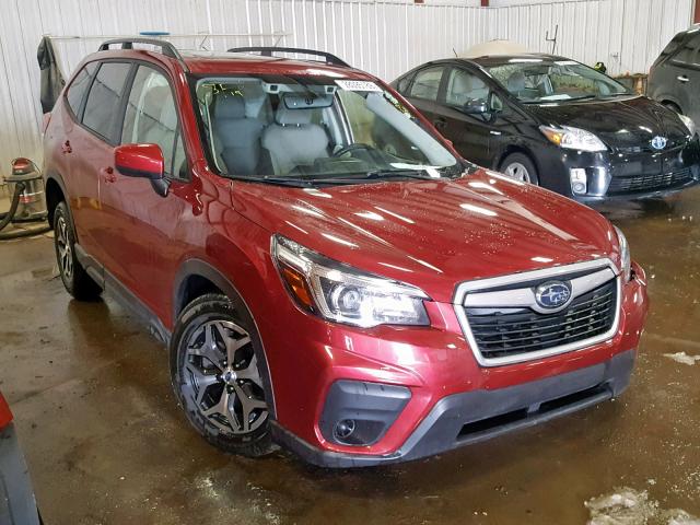 JF2SKAGC0KH434661 - 2019 SUBARU FORESTER P RED photo 1