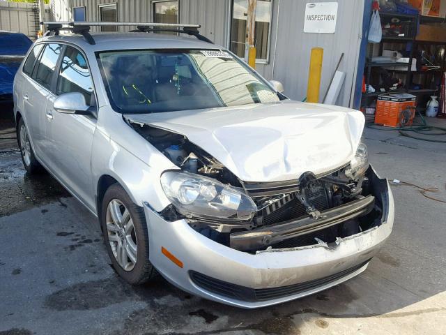 3VWML7AJ1EM628143 - 2014 VOLKSWAGEN JETTA TDI SILVER photo 1