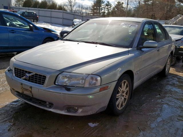 YV1TH592651404309 - 2005 VOLVO S80 2.5T GRAY photo 2