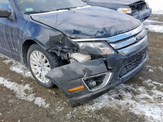 3FADP0L39BR158641 - 2011 FORD FUSION HYB BLACK photo 9