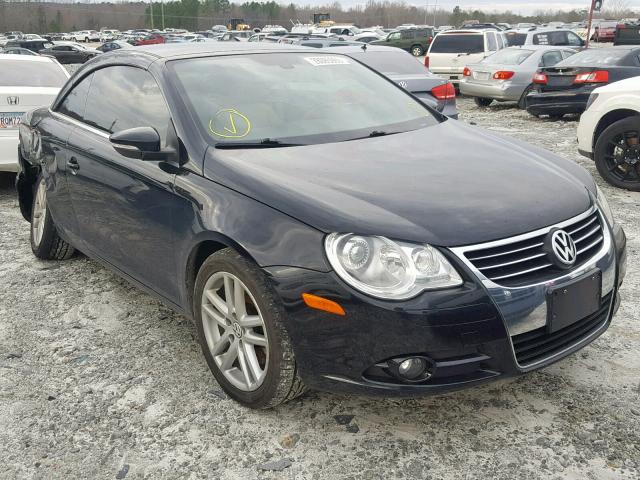 WVWFW7AH3BV003955 - 2011 VOLKSWAGEN EOS LUX 黑色 照片 1