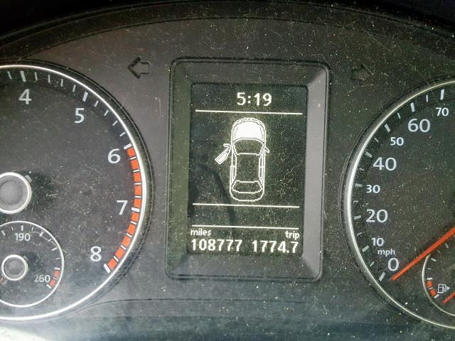 WVWFW7AH3BV003955 - 2011 VOLKSWAGEN EOS LUX 黑色 照片 8