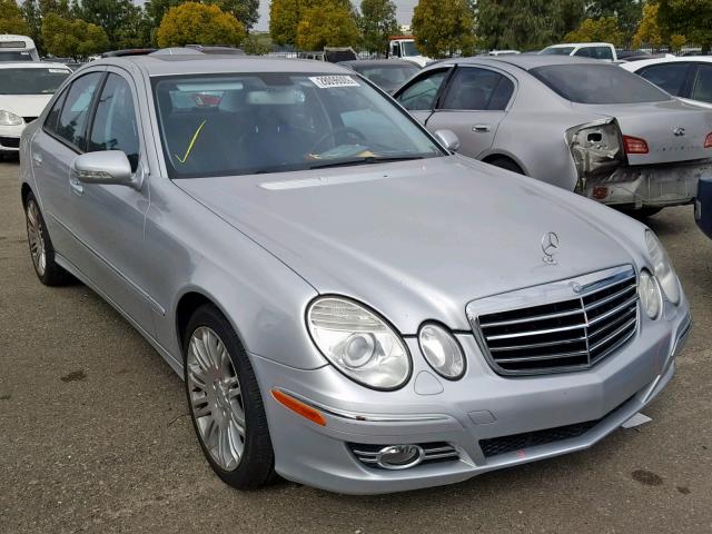 WDBUF72X47B015942 - 2007 MERCEDES-BENZ E 550 SILVER photo 1