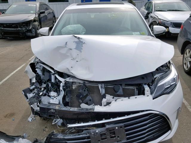 4T1BK1EB5GU222647 - 2016 TOYOTA AVALON XLE WHITE photo 7