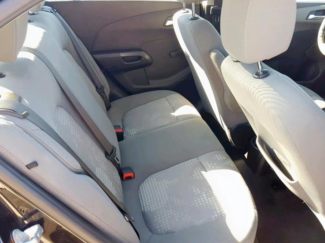 1G1JA5SH6D4116392 - 2013 CHEVROLET SONIC LS 黑色 照片 6