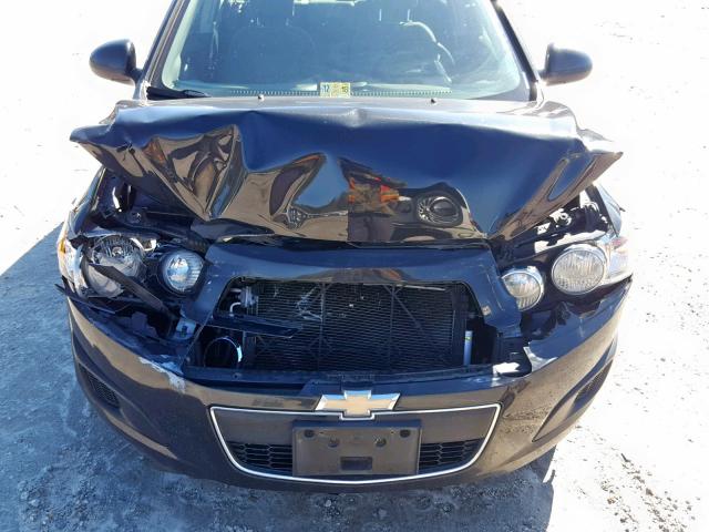 1G1JA5SH6D4116392 - 2013 CHEVROLET SONIC LS 黑色 照片 7