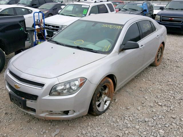 1G1ZB5E17BF226089 - 2011 CHEVROLET MALIBU LS 银色 照片 2